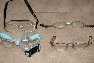 네가지 종류의 검도용 안경 사용 후기